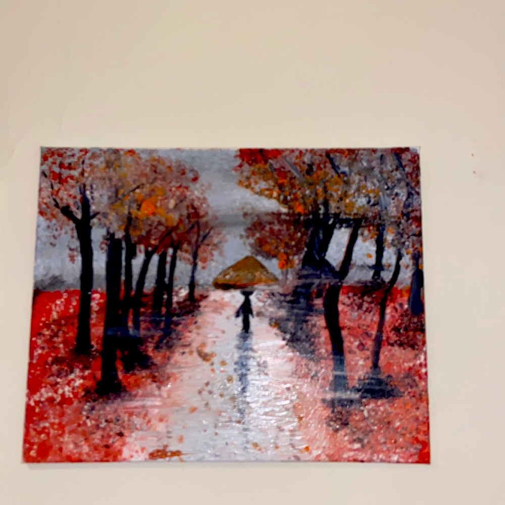 Acrylic painting